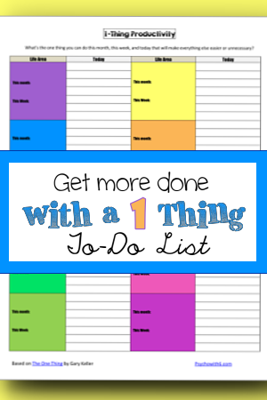 things to do lists
