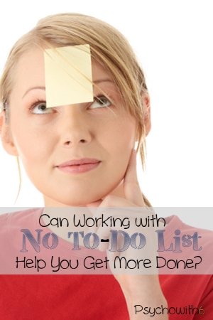 Can working without a to-do list make you more productive?