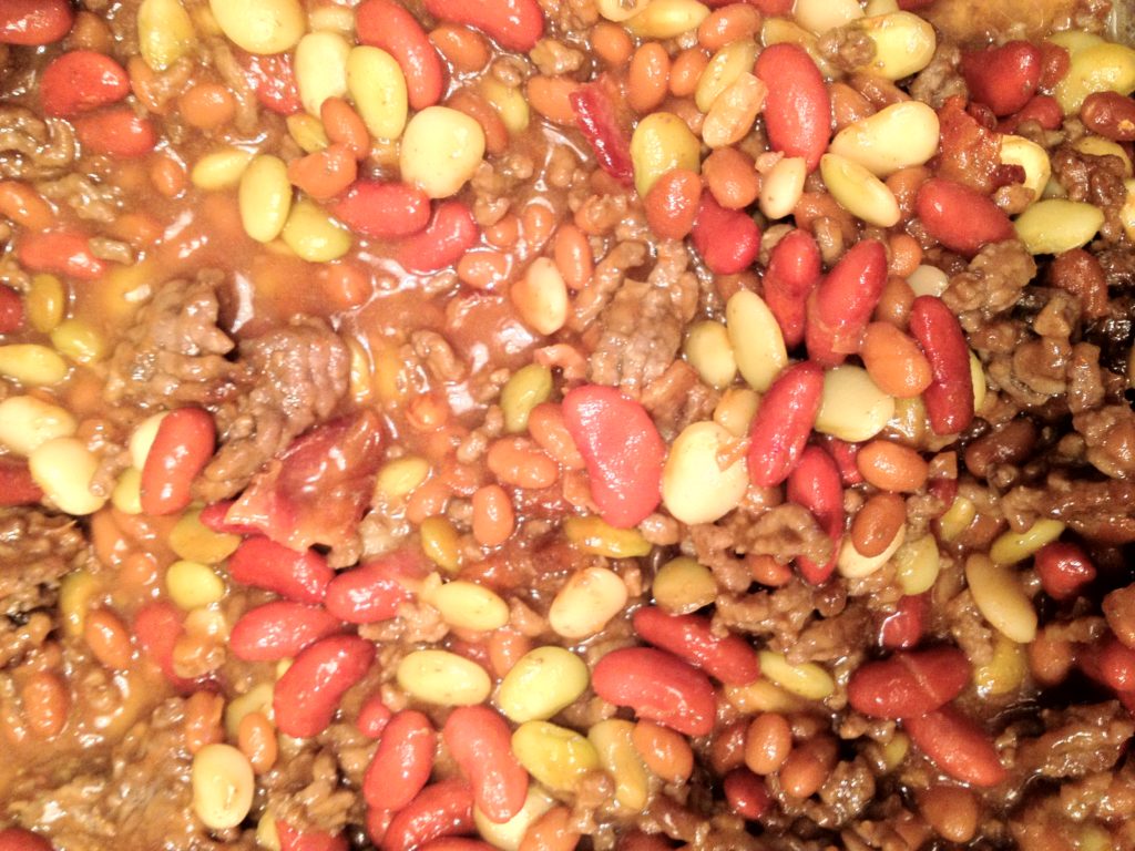 Calico casserole Bean and bacon casserole