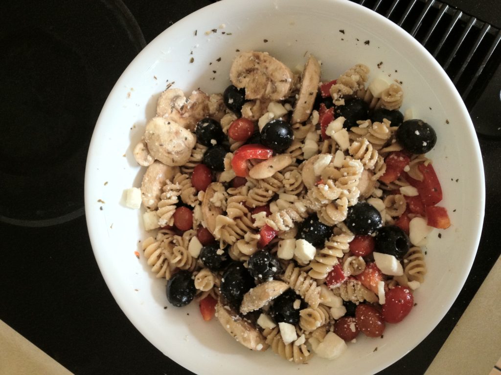 Greek pasta salad