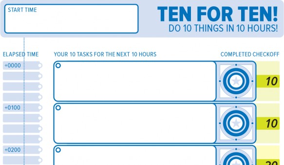David Seah, to do list