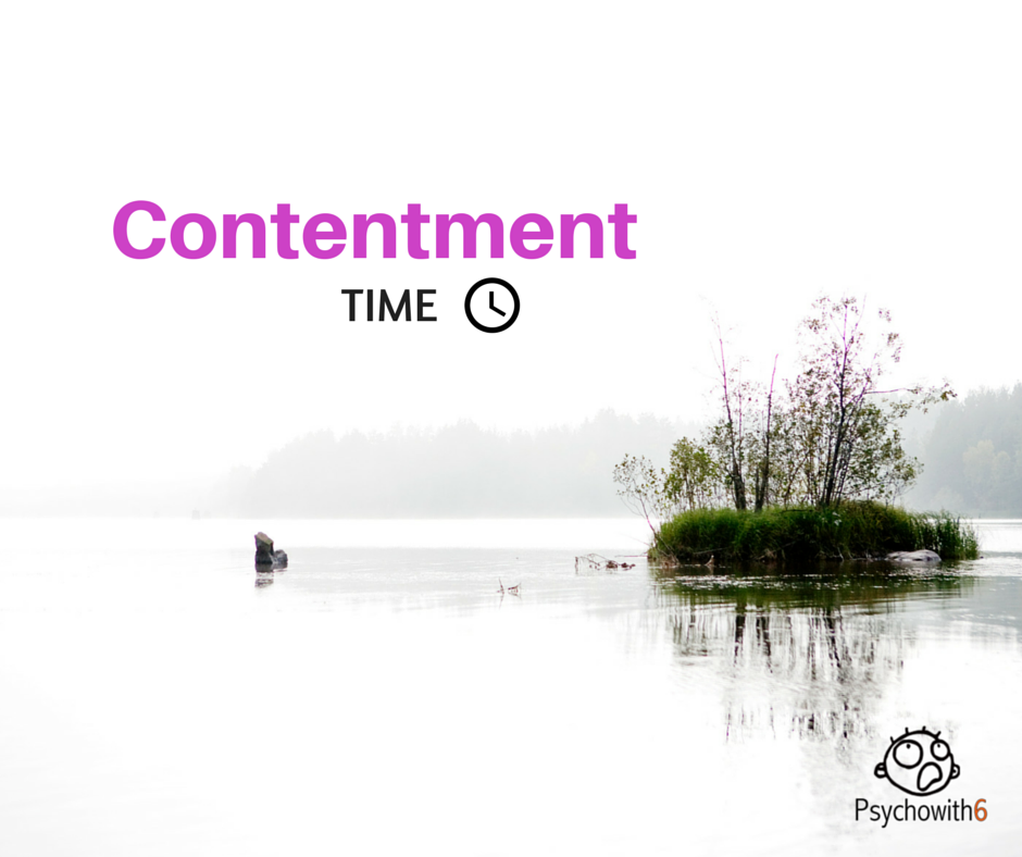 Contentment 101: Time