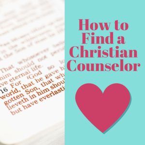 How to Find a Christian Counselor