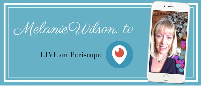 Melanie Wilson on Periscope