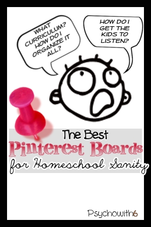 The Best Pinterest Boards for Homeschool Sanity